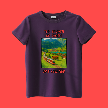 Switzerland - Heaven of Earth Unisex T-shirt
