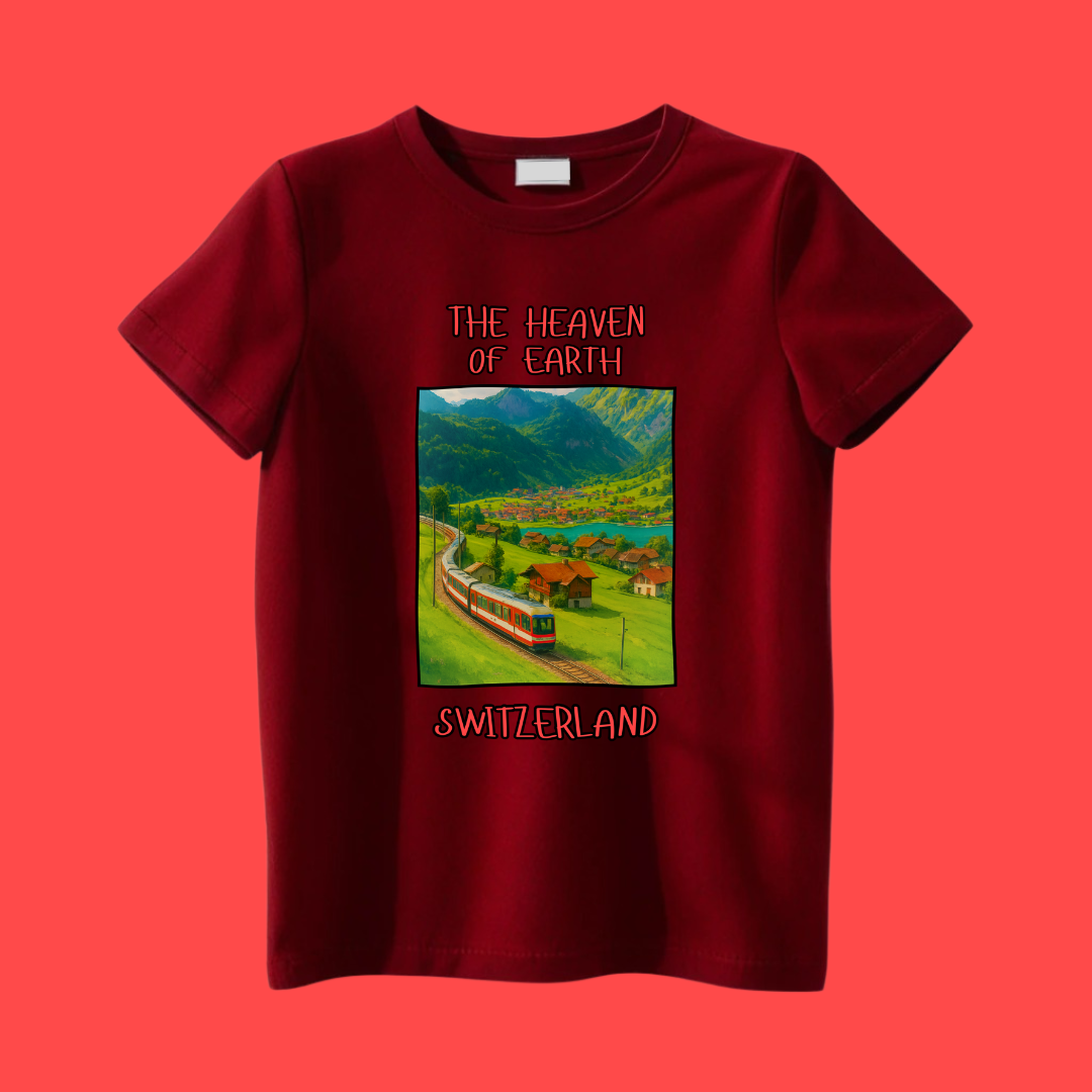 Switzerland - Heaven of Earth Unisex T-shirt