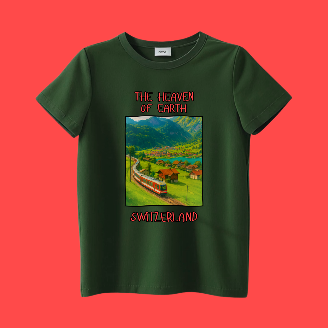 Switzerland - Heaven of Earth Unisex T-shirt