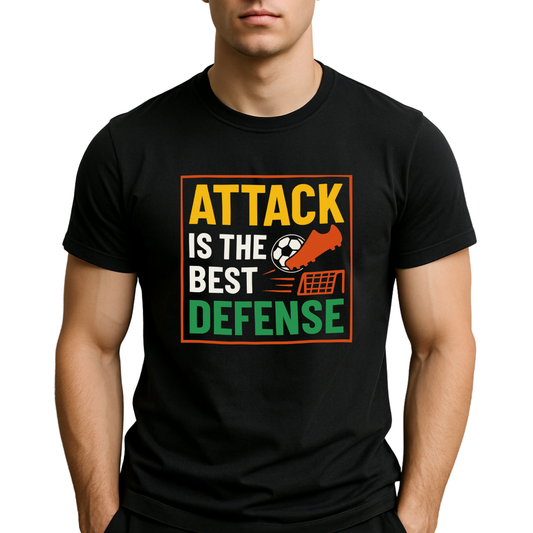 "Attack is the best Defence" Unisex Classic T-Shirt