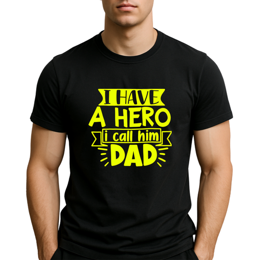 "A HERO DAD" Unisex Classic T-Shirt